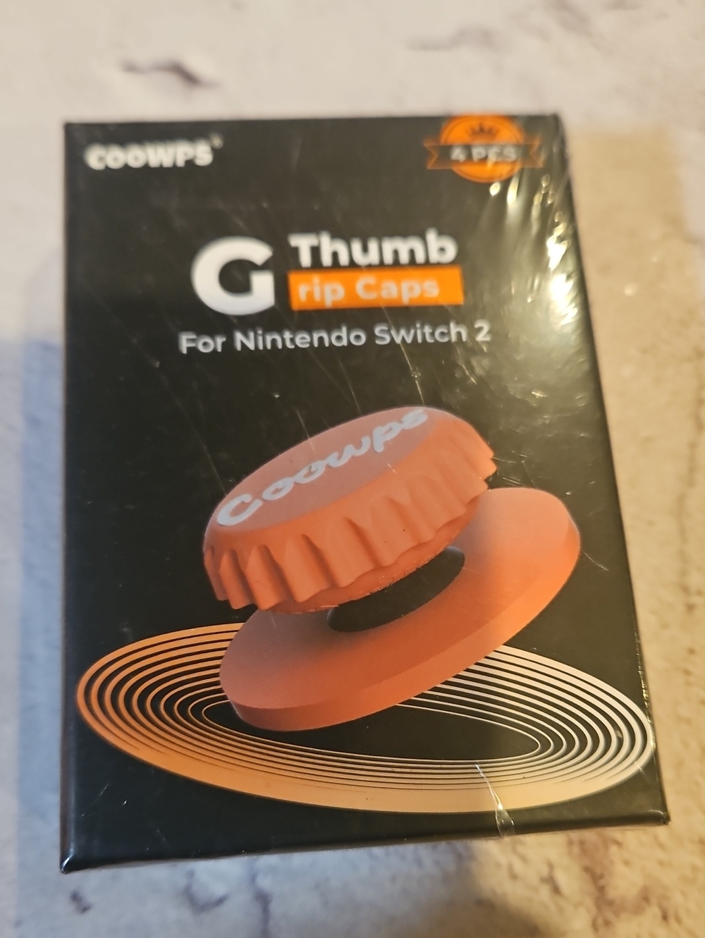 🌟3/$25🌟 COOWPS Orange Thumb Grip Caps for Nintendo Switch 2
